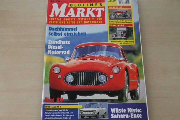Deckblatt Oldtimer Markt (09/1994)